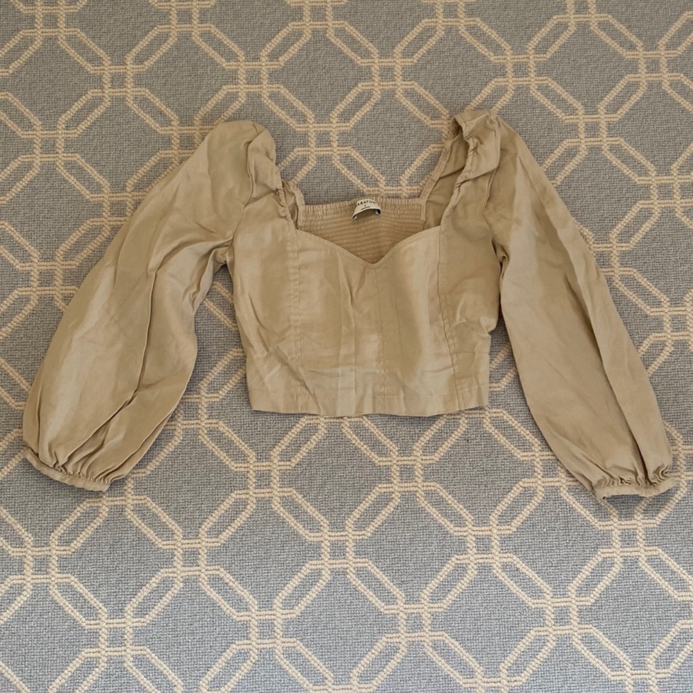 Neutral going out blouse! Lots of compliments on this one.